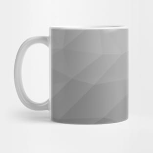 Grey Gradient Geometric Mesh Pattern Mug